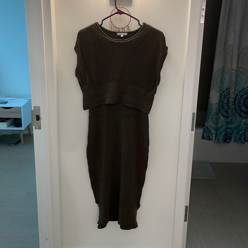 Ronny Kobo Dress in Khaki color